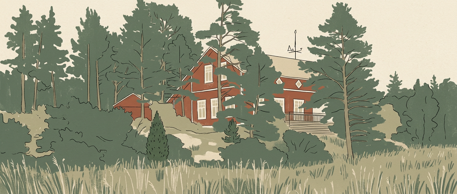 Åvabygården — illustrated
